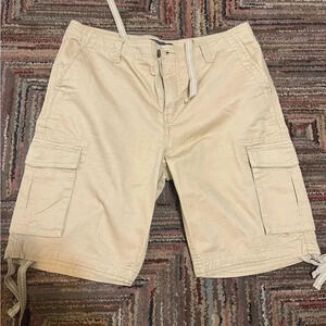 Forever 21 Mens Chino Shorts Size 33 Beige/ tan   Cotton